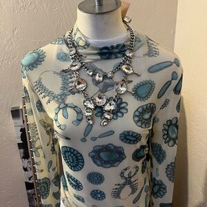 Sterling Kreek sheer top bundle size med